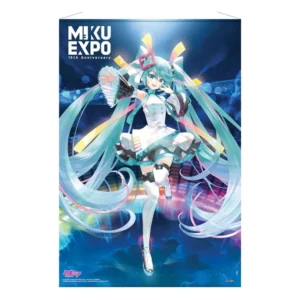 Hatsune Miku – wallscroll Miku Expo 10th Anniversary Limited Edition 61 x 91 cm