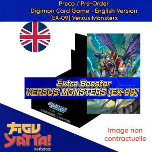 Digimon Card Game – Display 24 Boosters – EX09 Versus Monsters (English)