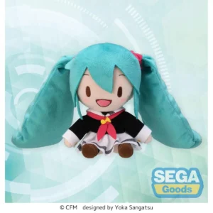 Hatsune Miku – Peluche fuwa petit Hatsune Miku Uniform Ver