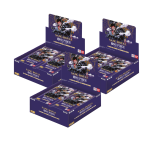One Piece Card Game – Pack x3 Boîtes 24 Boosters (FR) OP10 Sang Royal