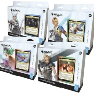 Magic the Gathering – Decks Commander édition collector x4 (EN) Final Fantasy