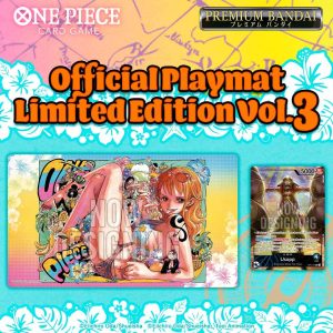 One Piece Card Game – Official playmat Limited edition vol.3 (+1 promo card) – Bandai Premium One Piece Card Game – Official playmat Limited edition vol.3 (+1 promo card) – Bandai Premium