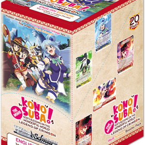 Konosuba – Boîte Boosters (20) – Cartes Weiss Schwarz Konosuba : Legend of Crimson Reprint (EN) Konosuba – Boîte Boosters (20) – Cartes Weiss Schwarz Konosuba : Legend of Crimson Reprint (EN)