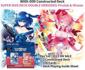 WIXOSS – Super Diva Deck D09 Double Heroines Piruruku & Hirana EN WIXOSS – Super Diva Deck D09 Double Heroines Piruruku & Hirana EN