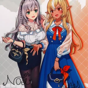 Hololive – Tapisserie Shirogane Noel & Shiranui Flare – Kuji Hololife! Repeat! Hololive – Tapisserie Shirogane Noel & Shiranui Flare – Kuji Hololife! Repeat!