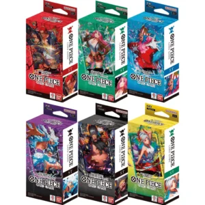 One Piece Card Game – Lot decks ST23 à ST28 One Piece Card Game – Lot decks ST23 à ST28