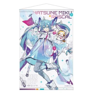 Hatsune Miku x Rascal the Raccoon – 2024 B2 Tapestry