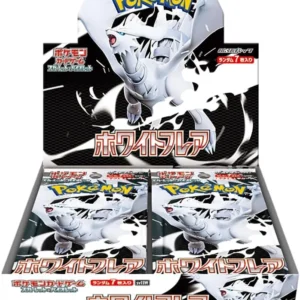 Pokémon TCG – White Flare (JP) – Boîte Boosters (x20) Display SV11W Pokémon TCG – White Flare (JP) – Boîte Boosters (x20) Display SV11W