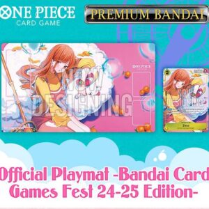 One Piece Card Game – Bandai Card Games Fest 24-25 Edition – Playmat + Promo Card (EN) One Piece Card Game – Bandai Card Games Fest 24-25 Edition – Playmat + Promo Card (EN)