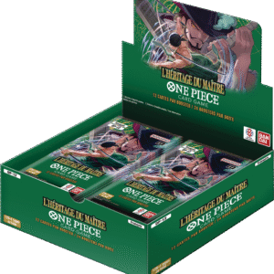 One Piece Card Game – Display Boîte 24 Boosters OP12 : L’héritage du Maître (FR) One Piece Card Game – Display Boîte 24 Boosters OP12 : L’héritage du Maître (FR)