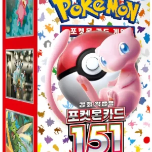 Pokémon TCG – Display SV2A Pokemon 151 – Boîte de 20 Boosters (KR) Pokémon TCG – Display SV2A Pokemon 151 – Boîte de 20 Boosters (KR)