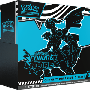 Pokemon – Coffret Dresseur d’Elite ETB EV10.5 : Foudre Noire Pokemon – Coffret Dresseur d’Elite ETB EV10.5 : Foudre Noire