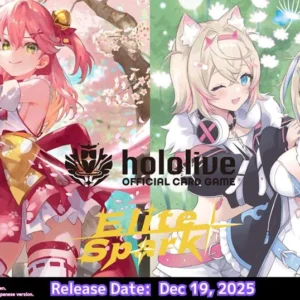 Hololive Official Card Game Vol.3 – Boîte de 12 Boosters – hBP03e Elite Spark (EN)