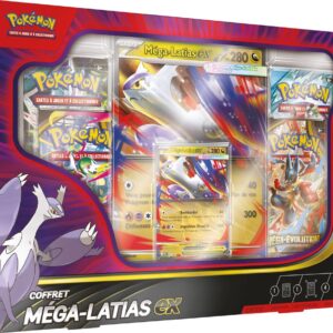 Pokémon – Coffret Mega Latias Ex (4 boosters) (FR) Pokémon – Coffret Mega Latias Ex (4 boosters) (FR)