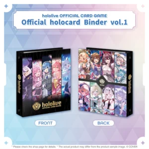 Hololive Official Card Game – Official Hololive Card Binder Vol. 1 Hololive Official Card Game – Official Hololive Card Binder Vol. 1