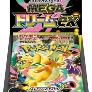 Pokémon TCG – Display M2A Mega Dream Ex Boîte de 10 Boosters (JP) Pokémon TCG – Display M2A Mega Dream Ex Boîte de 10 Boosters (JP)