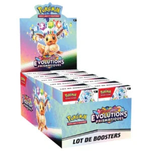 Pokemon – Display Bundle 8.5 : Evolutions Prismatiques + Protection acrylique (Phoenix Shield) Pokemon – Display Bundle 8.5 : Evolutions Prismatiques + Protection acrylique (Phoenix Shield)