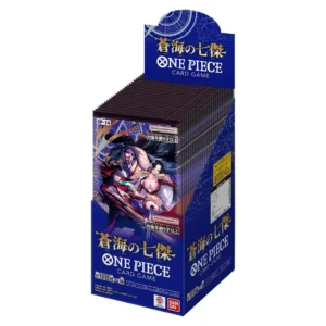 One Piece Card Game – Display Boîte 24 boosters OP14 The Azure Sea’s Seven (JP) One Piece Card Game – Display Boîte 24 boosters OP14 The Azure Sea’s Seven (JP)
