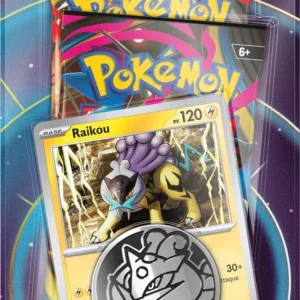 Pokémon – Duo pack Raikou 2 boosters Pokémon – Duo pack Raikou 2 boosters