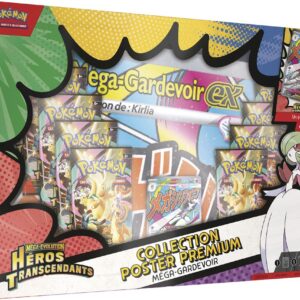 Pokémon – Coffret Collection Poster Premium Méga-Gardevoir – ME 2.5 Héros Transcendants Pokémon – Coffret Collection Poster Premium Méga-Gardevoir – ME 2.5 Héros Transcendants