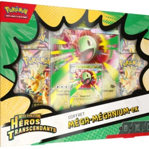 Pokémon – Coffret Méga-Méganium-ex ME2.5 Héros Transcendants Pokémon – Coffret Méga-Méganium-ex ME2.5 Héros Transcendants