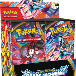 Pokémon – Boîte Boosters (x36) Display ME04 Chaos Ascendant (FR) Pokémon – Boîte Boosters (x36) Display ME04 Chaos Ascendant (FR)