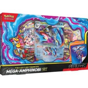 Pokémon – Coffret Méga‑Amphinobi‑ex Collection Premium FR Pokémon – Coffret Méga‑Amphinobi‑ex Collection Premium FR