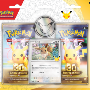 Pokémon – Duo-pack Evoli 30 ans Pokémon – Duo-pack Evoli 30 ans